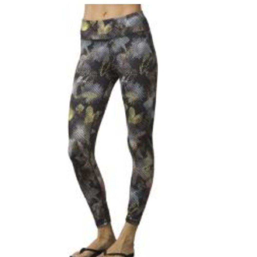 PrAna Roxanne Printed Leggings. Size Medium. EUC.
